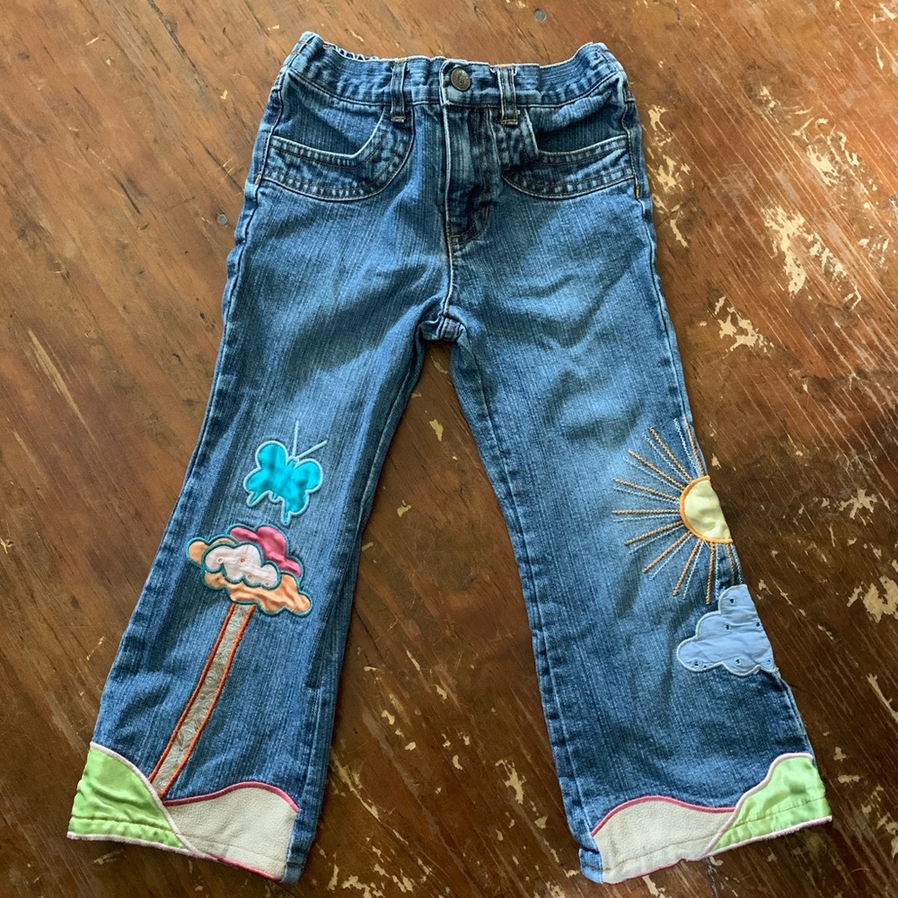 Mary Kate and Ashley Denim Jeans with accents